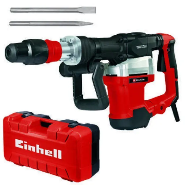 Einhell TE-DH 32 - Κρουστικό Κατεδαφιστικό Ρεύματος 1500W περιλαμβάνει πλαστική βαλίτσα μεταφοράς,βελόνι & καλέμι (4139099)