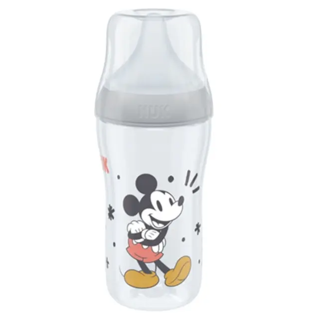 Nuk Disney Mickey Mouse Perfect Match Μπιμπερό Πλαστικό με Μαλακή Θηλή Σιλικόνης 3+m 260ml