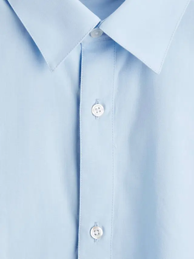 JJJOE SHIRT LS PLAIN Cashmere Blue 2