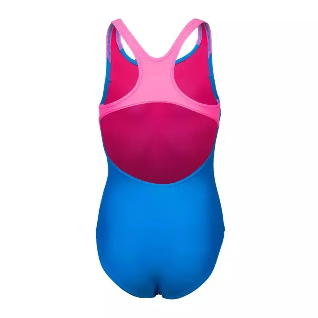 Arena Girl's Dim Light Swimsuit Pro Back Blue-Pink 008104809 - 152 2