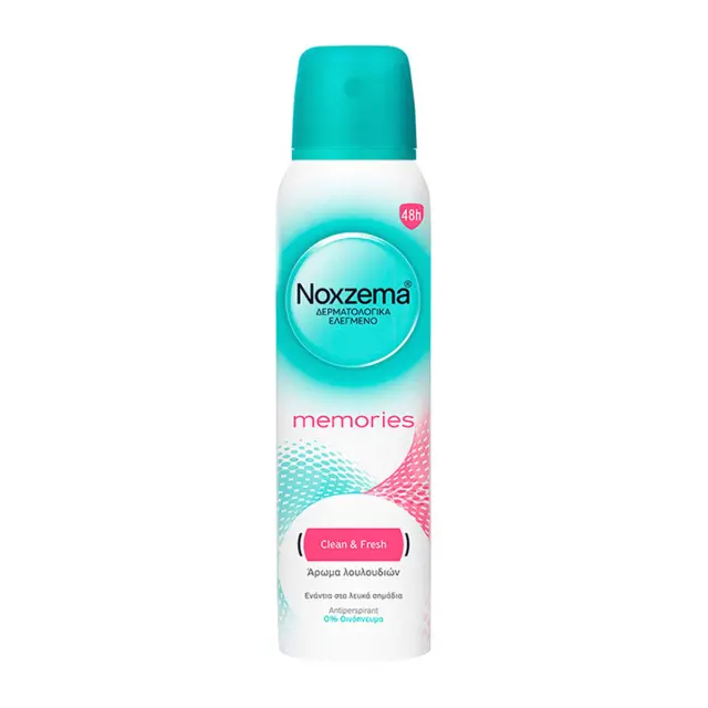 Noxzema Memories Deodorant Spray, Γυναικείο Αποσμητικό Σπρεύ 48h Προστασίας με Άρωμα Λουλουδιών 150ml