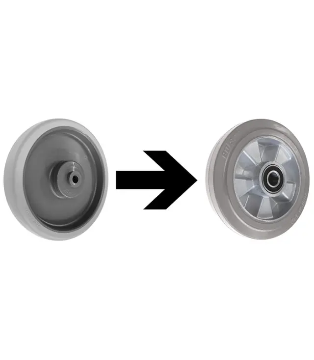Variofit rsa-200.012 Σετ Τροχών από Καουτσούκ
