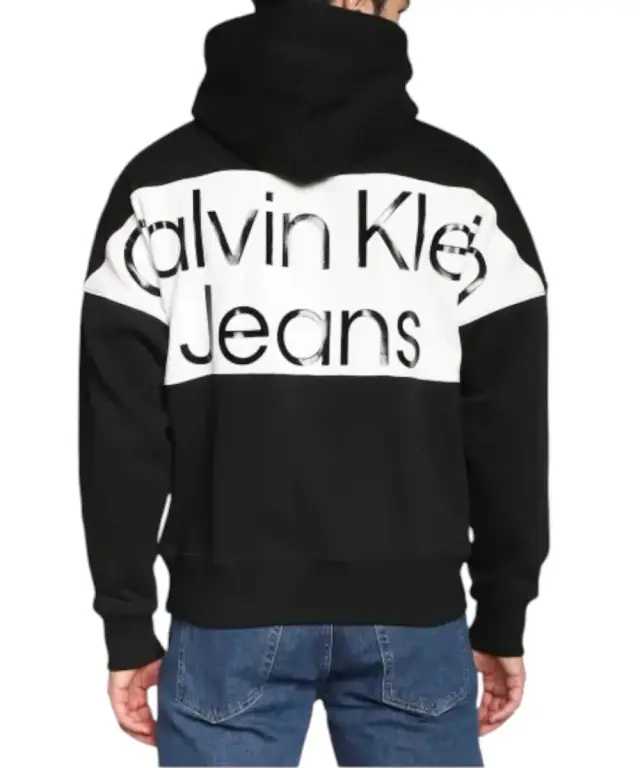 Calvin Klein - Φούτερ Με Κουκούλα J30J322527-BEH Μαύρο - 2XL 3