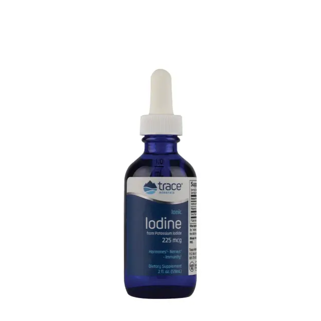 Trace Minerals Liquid Ionic Iodine 225 mcg