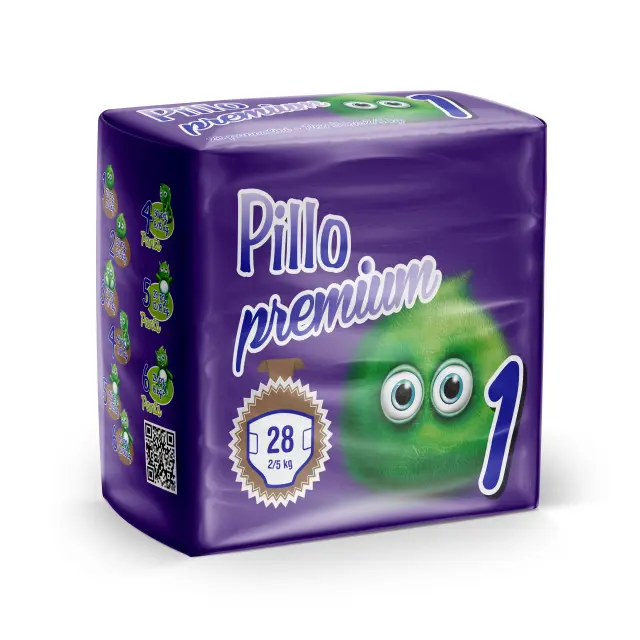 Pillo Dryway Premium New Born No1 28τμχ (2-5kg) 8008195001224