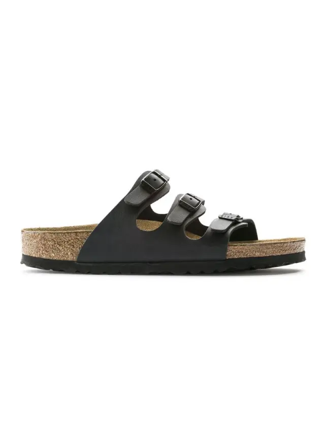 Birkenstock Πέδιλα Γυναικείο Birko-Flor(ανθεκτικό υλικό της Birkenstock-επιτρέπει την επαφή με το νερό) Μαύρο BIR/FLORIDA 053013 BLACK 3