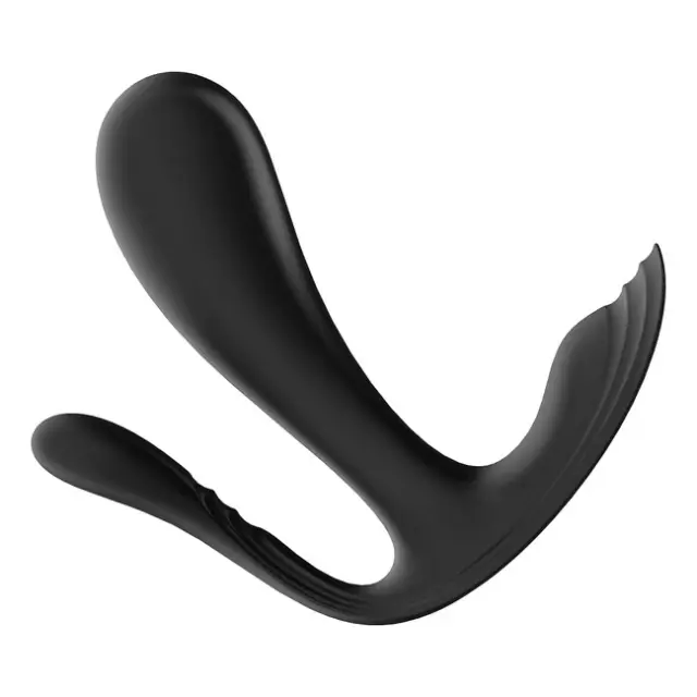 Satisfyer Top Secret + Mini Δονητής για Ζευγάρια 11cm Μαύρος 3