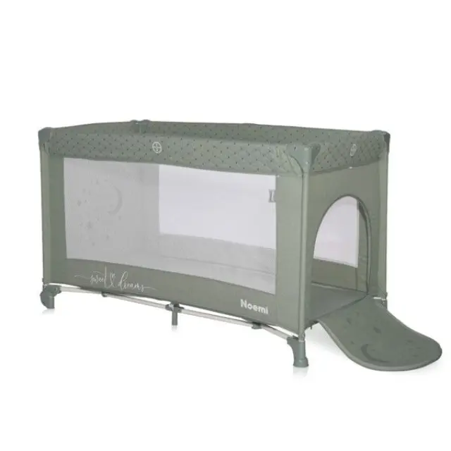 Παρκοκρέβατο Lorelli Noemi 1 Layer Iceberg Green Star 10080542218 2