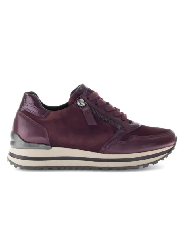 Gabor Sneakers Γυναικείο δέρμα/δέρμα Nubuck Μπορντώ GAB/76528 38-MERLOT 3