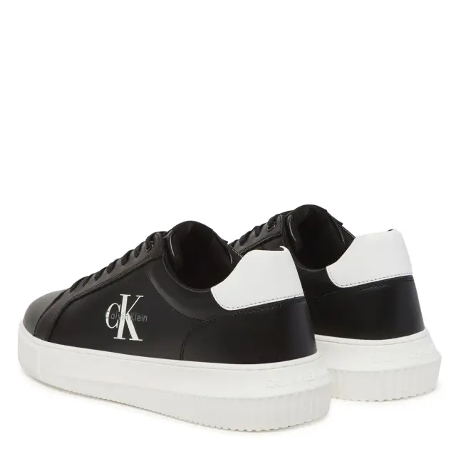 Ανδρικά Δερμάτινα Sneakers Calvin Klein YM0YM01317-0GJ Μαύρα Μαύρο - 43 3