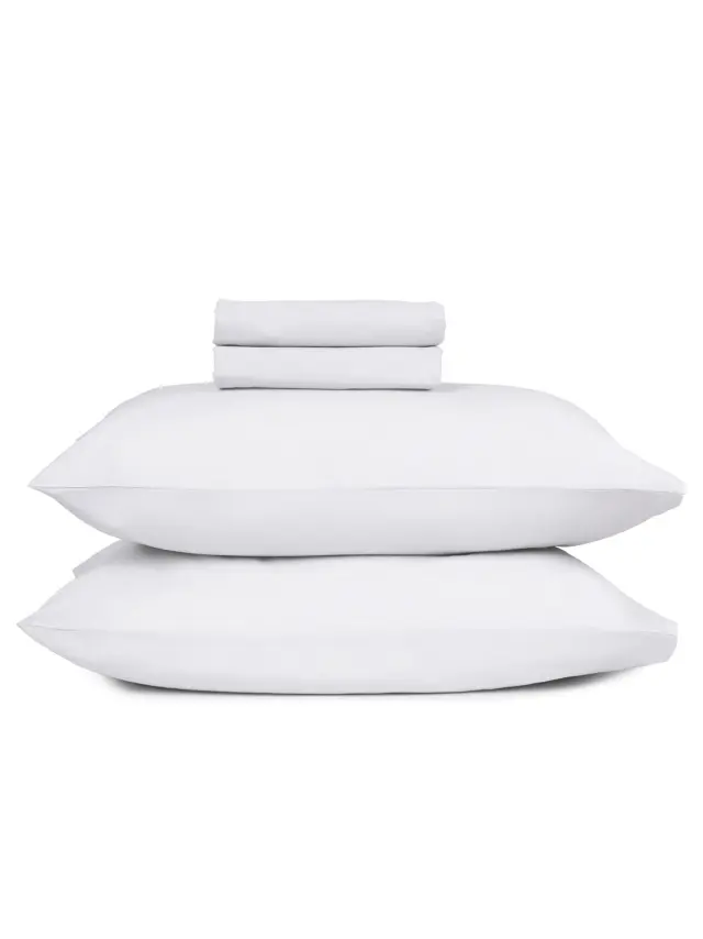 Μαξιλαροθήκες Cotton Feelings 100 White 50x70 Sunshine