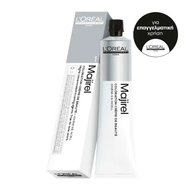 L’Oréal Profeffessionel Majirel Βαφή Μαλλιών 50ml 1-Μαύρο