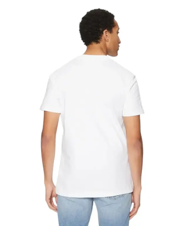 Calvin Klein - Ανδρικό T-shirt Rock Ridge Regular Fit J30J326683-YAF Λευκό - XL 3
