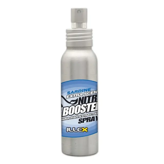 Nitro Booster Spray ILLEX 75 ml – Δυνατό Booster για καλαμαριέρες & σιλικόνες SARDINE-ΣΑΡΔΕΛΑ