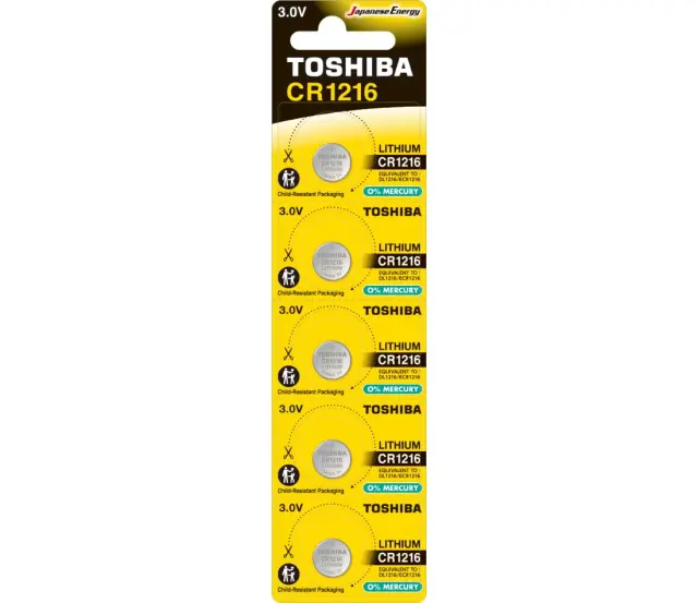 Toshiba CR1216 CP-5C