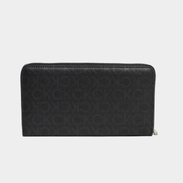 Calvin Klein - Γυναικείο Πορτοφόλι Μεγάλο Ck Must Za Wallet Xl_Epi Mono K60K611869-0GJ Μαύρο 2