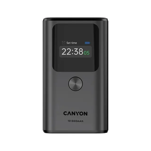 Canyon PowerBank OnPower 130 10.000mAh PD30W Dark Gray (CNS-CPB130DG)