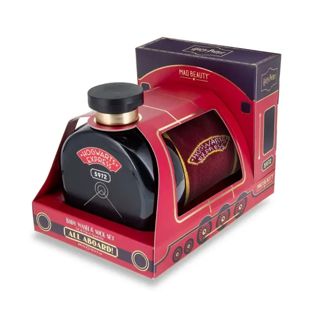 Harry Potter Hogwarts Express Body Wash and Sock Set 300ml