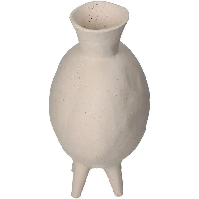 Βάζο Ιβουάρ Κεραμικό 20x15x29cm 3