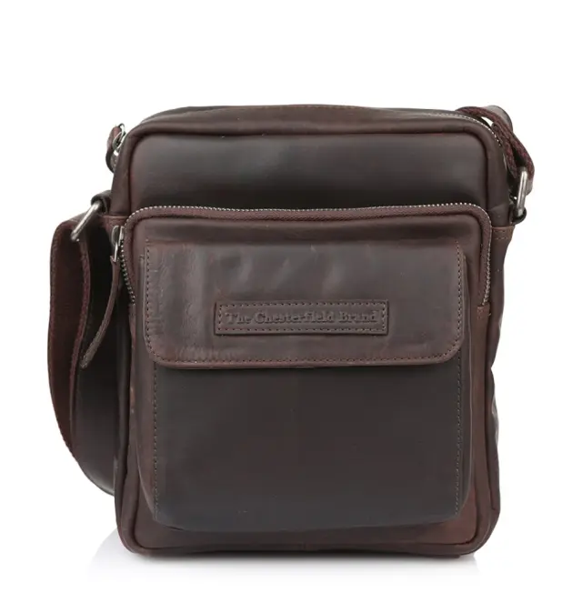 Τσαντάκι χιαστί THE CHESTERFIELD BRAND C48-0837 Καφέ