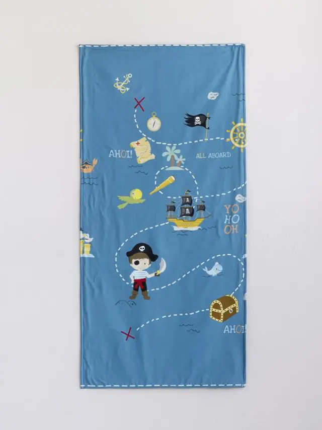 Πετσέτα Θαλάσσης δύο όψεων (70x140) Pirate Island nima