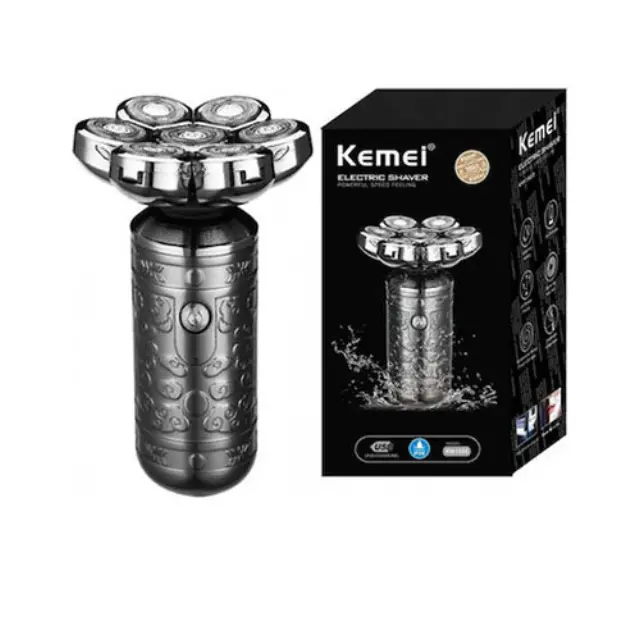 Kemei KM-1523 Ξυριστική Μηχανή Προσώπου Επαναφορτιζόμενη