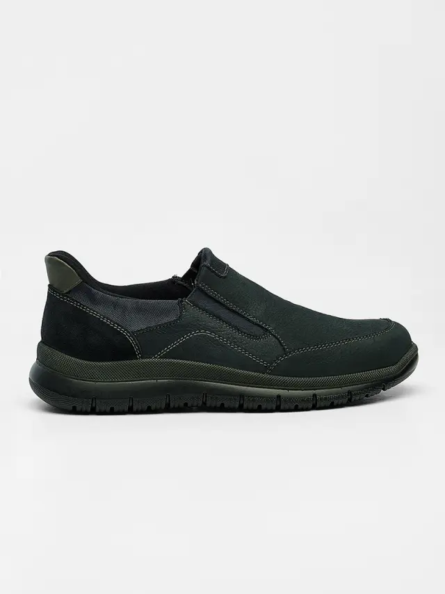 Imac Μοκασίνια-Loafers Ανδρικό δέρμα Nubuck Μπλέ IMA/452671 D/BLUE 2