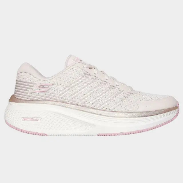 Sneaker Skechers Athletic Mesh Lace Up W/ Haptic Print 129008_NTPK Μπεζ - 37