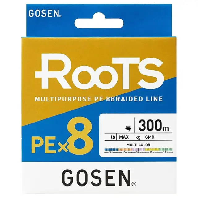 ΝΗΜΑ Gosen Roots PE X8 - 300m Multicolor PE 2.0 3
