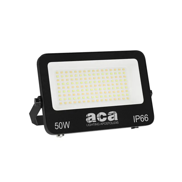 ΠΡΟΒΟΛΕΑΣ LED SMD ΜΑΥΡΟΣ 50W 3CCT 5000LM 185-265V RA>80 IP66 / N50CCT