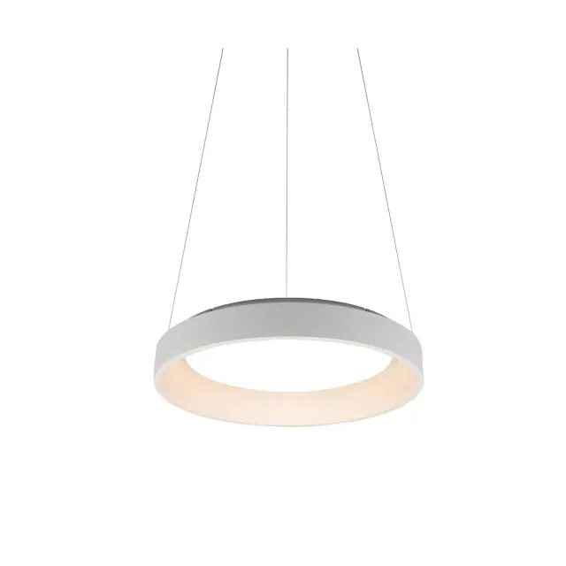 AcaLight Offer NETTO ΦΩΤΙΣΤΙΚΟ ΚΡΕΜΑΣΤΟ ΛΕΥΚΟ ΜΑΤ ΜΕΤΑΛΛΙΚΟ LED 80W 3000K 4000Lm IP20 Φ780Χ1200MM
