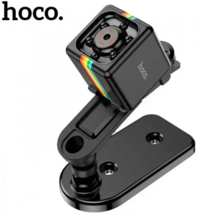 Hoco Mini Camera με Ανιχνευτή Κίνησης και Υπέρυθρες Μαύρη DI13 2