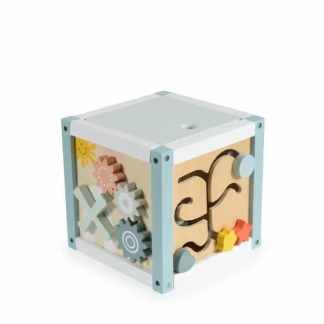 Εκπαιδευτικός Κύβος Ξύλινος Moni Toys 1020 3800146223007 2
