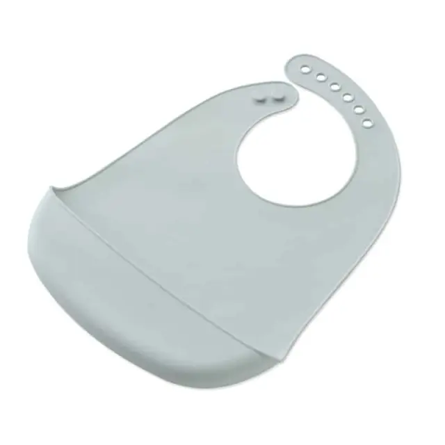 Interbaby Σαλιάρα Σιλικόνης Blue SI002-73 3