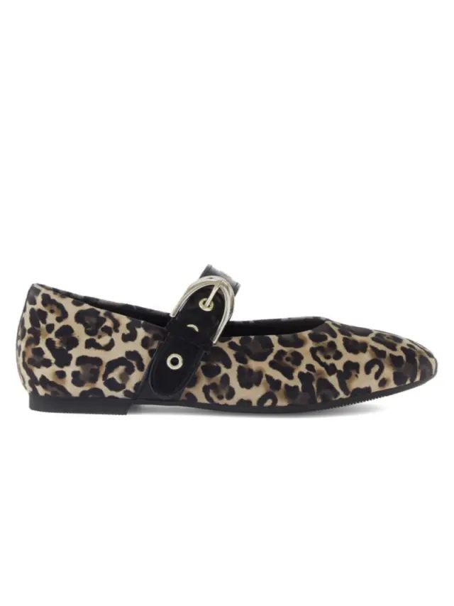 Gabor Μπαρέτες Γυναικείο δέρμα Nubuck Prints GAB/74144 32-NATUR 3