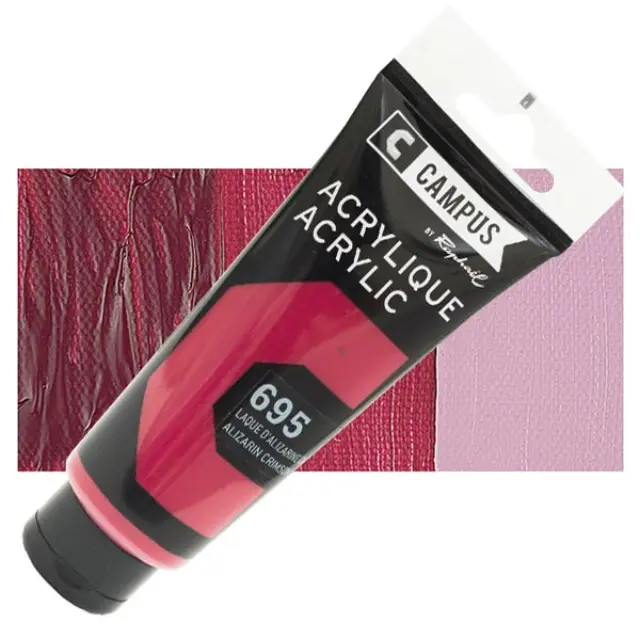 Ακρυλικό Raphael Campus - 695 Alizarin Crimson Lake - 100ml