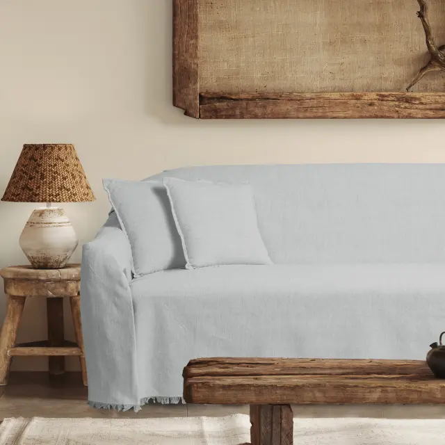 Διακοσμητικό Μαξιλάρι 40x40 Das Home 0284 Grey 100% βαμβακερό 2