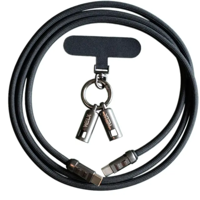 WELX USB F2 / USB-C - USB-C / SPLIT / Lanyard / 120cm