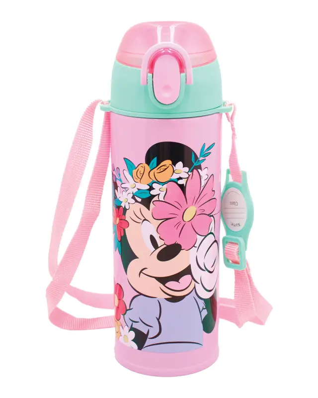 Παγούρι θερμός με καλαμάκι Disney Minnie 450ml