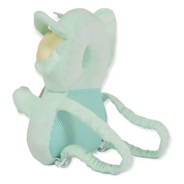 Moni Προστατευτικό Μαξιλάρι Κεφαλιού Μωρού Elephant Green 2