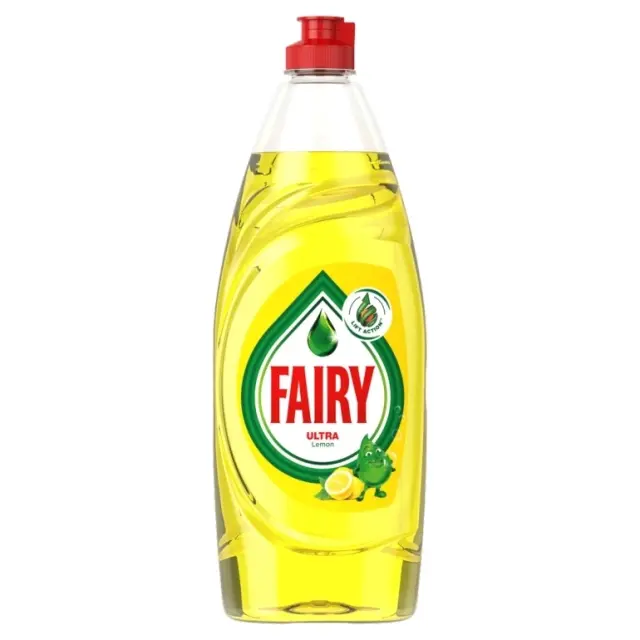 Fairy Ultra Πιάτων Χεριού Λεμόνι 654ml