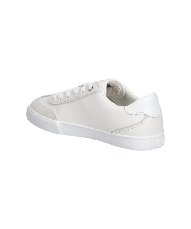 Tommy Hilfiger - Γυναικεία Sneakers Th Court Lth Detail Ess FW0FW09391-YBL Λευκό 3