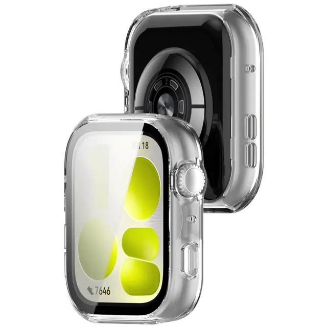 Techsuit - Defense360 Pro + Screen Protector - Huawei Watch Fit 5 - Clear 2