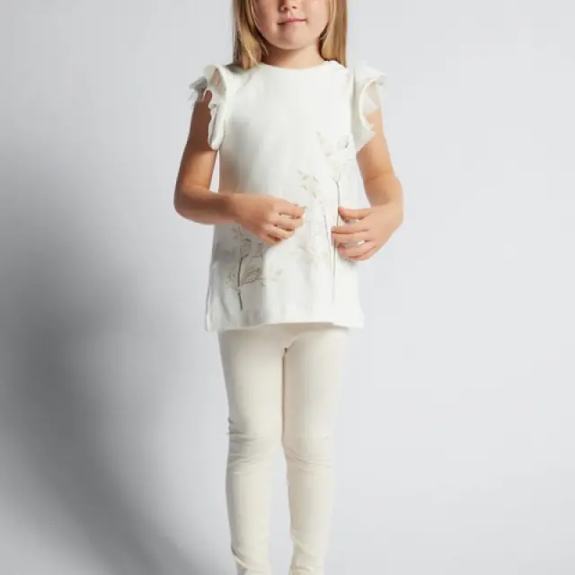 Mini 2 έως 10 ετών Σετ 2 τεμαχίων Better Cotton μπεζ - 8Ε