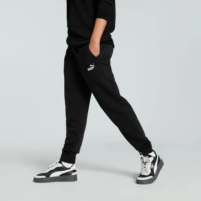 Puma Women's Essentials Small No1 Logo Sweatpants Μαύρο 682450-01 (Puma) - Small 3