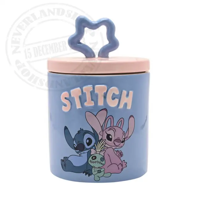 Δοχείο κεραμικό αποθήκευσης STITCH + ANGEL - Ceramic Storage Jar DI2523 3