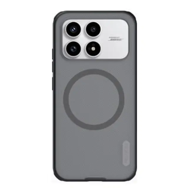 Nillkin Super Frosted PRO Magnetic Back Cover for Poco F8 Pro Transparent Black