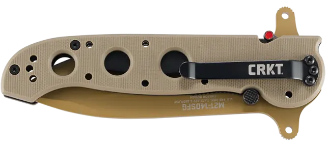 CRKT M21-14DSFG SPECIAL FORCES DROP POINT W/VEFF SERRATIONS 3
