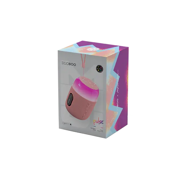 Egoboo X MAUI BT LED Speaker Pulse, Pink (MUS2PNK) 3
