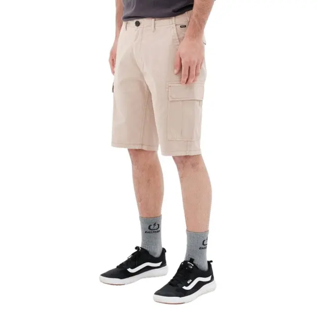 Emerson Men's Stretch Cargo Short Pants (221.EM47.195-L.BEIGE) - Μπέζ 3